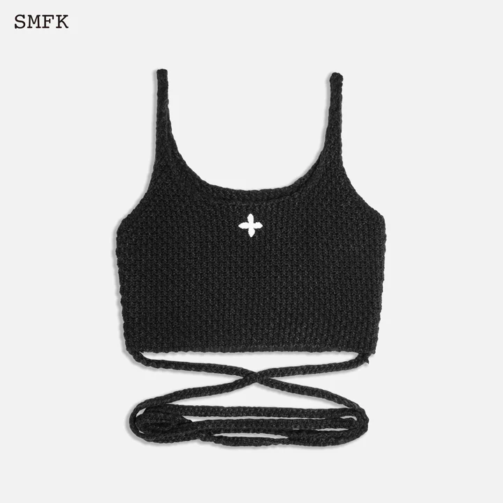 SMFK Women Mermaid Wool Knit Vest