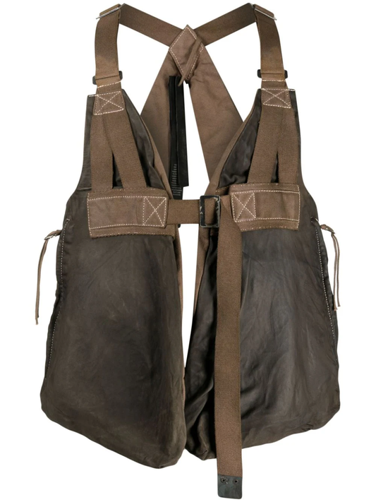 BORIS BIDJAN SABERI Men Leather Vest Bag