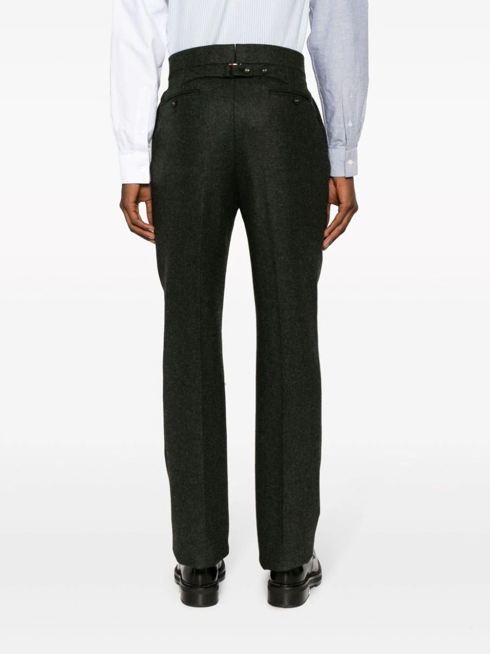 THOM BROWNE Men Shetland Classic Backstrap Trouser