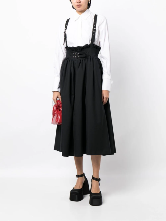 COMME DES GARCONS NOIR Women Suspender Skirt