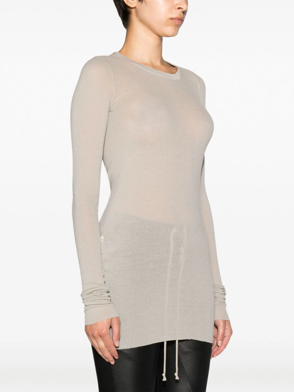 RICK OWENS Women Rib LS T