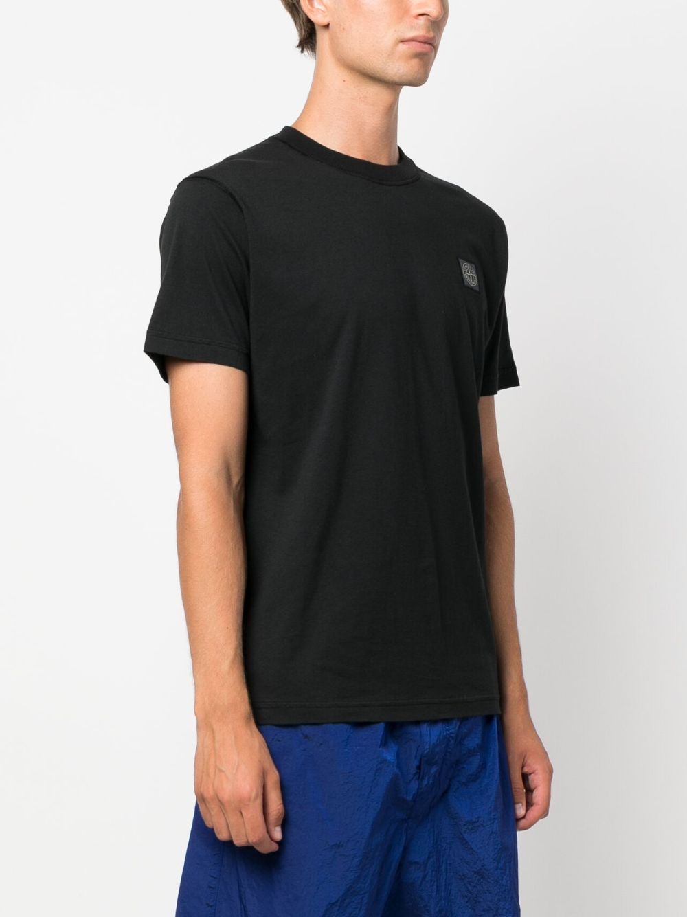 STONE ISLAND Men Logo Patch T-Shirt