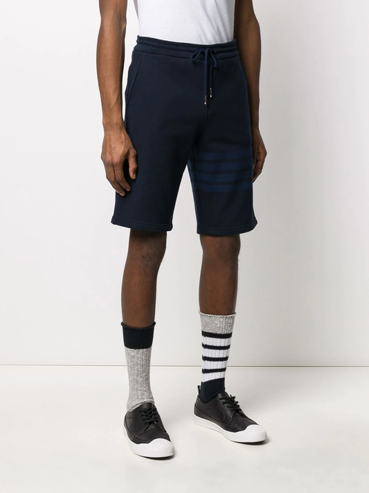 THOM BROWNE Men Classic Dark 4 Bar Sweatshorts