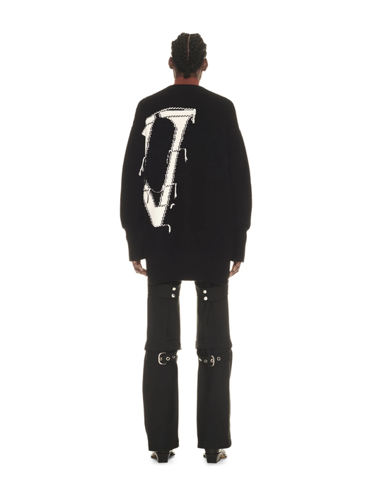 OFF-WHITE Women OW Maxi Logo Cardigan