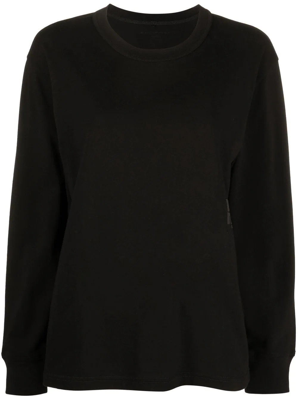 T BY ALEXANDER WANG Women Essential Puff Logo Jersey LS Tee