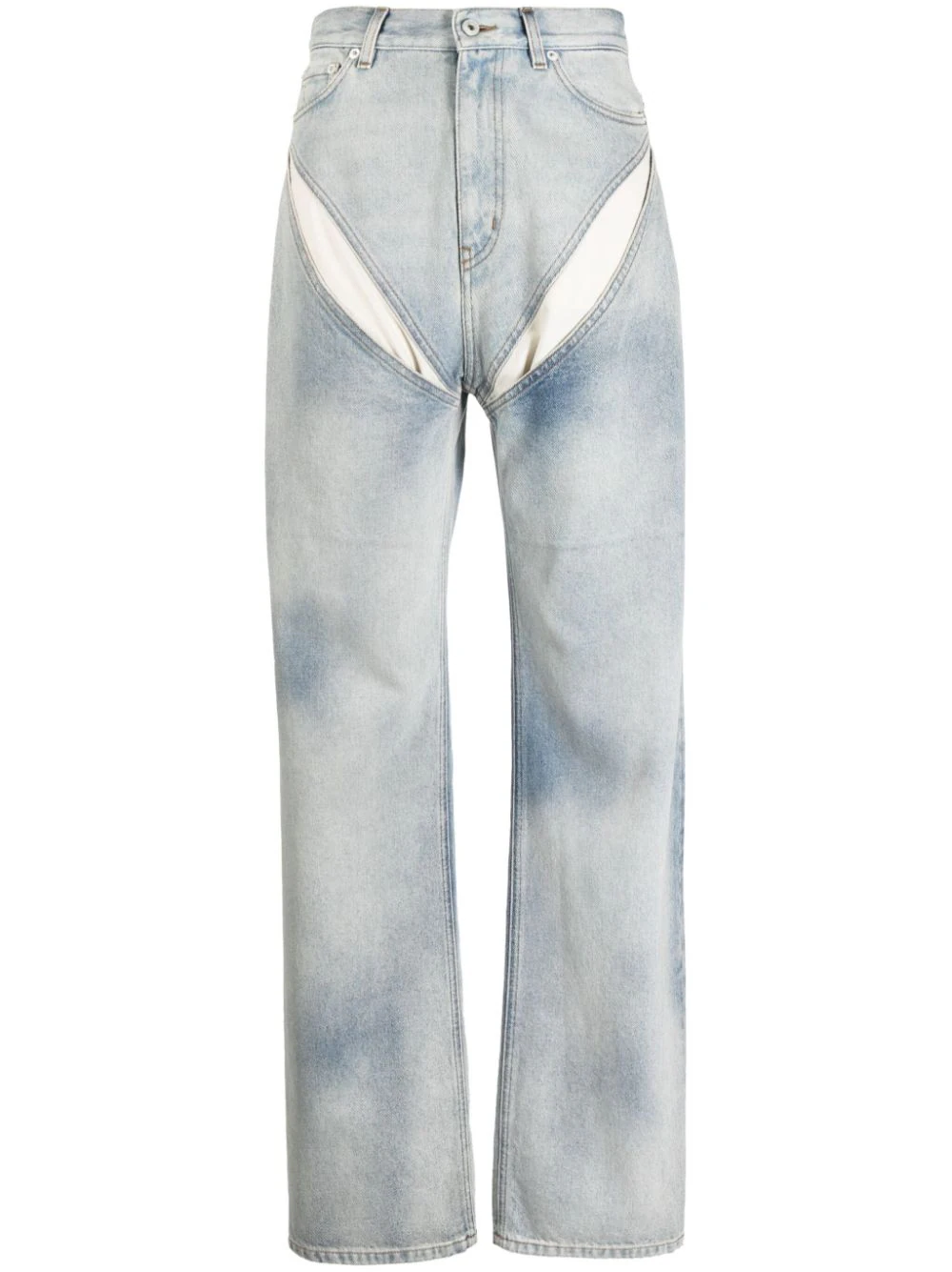 Y/PROJECT WOMEN Cut Out Jeans