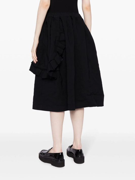 COMME DES GARCONS COMME DES GARCONS Women Ruffle Trim Skirt