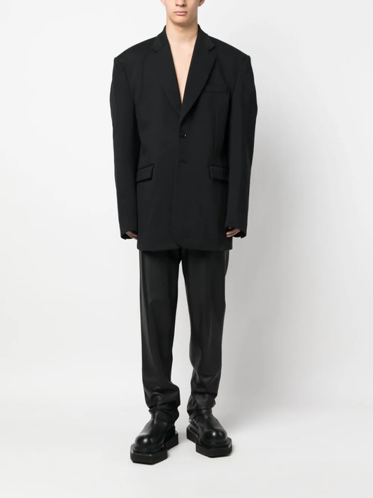 VETEMENTS Unisex Boxy Molton Tailored Jacket