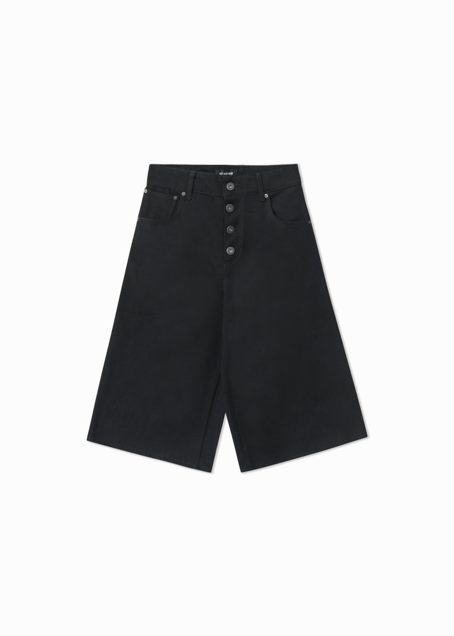 DET BLEV SENT Men Denim Shorts