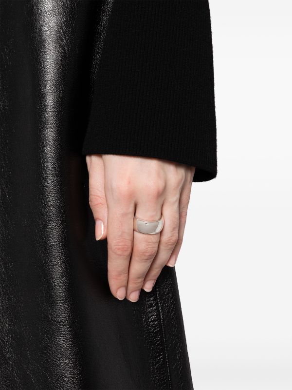 MAOR SOLI BAND RING IN SILVER