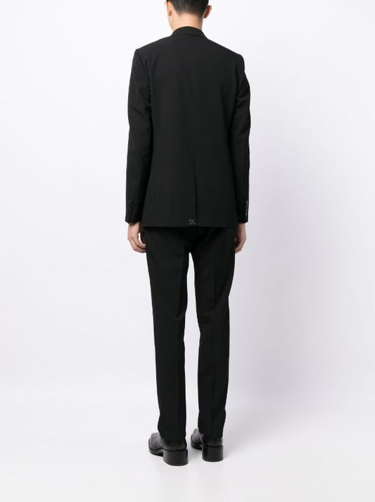 DRIES VAN NOTEN Men Wool Gabardine Two Piece Suit