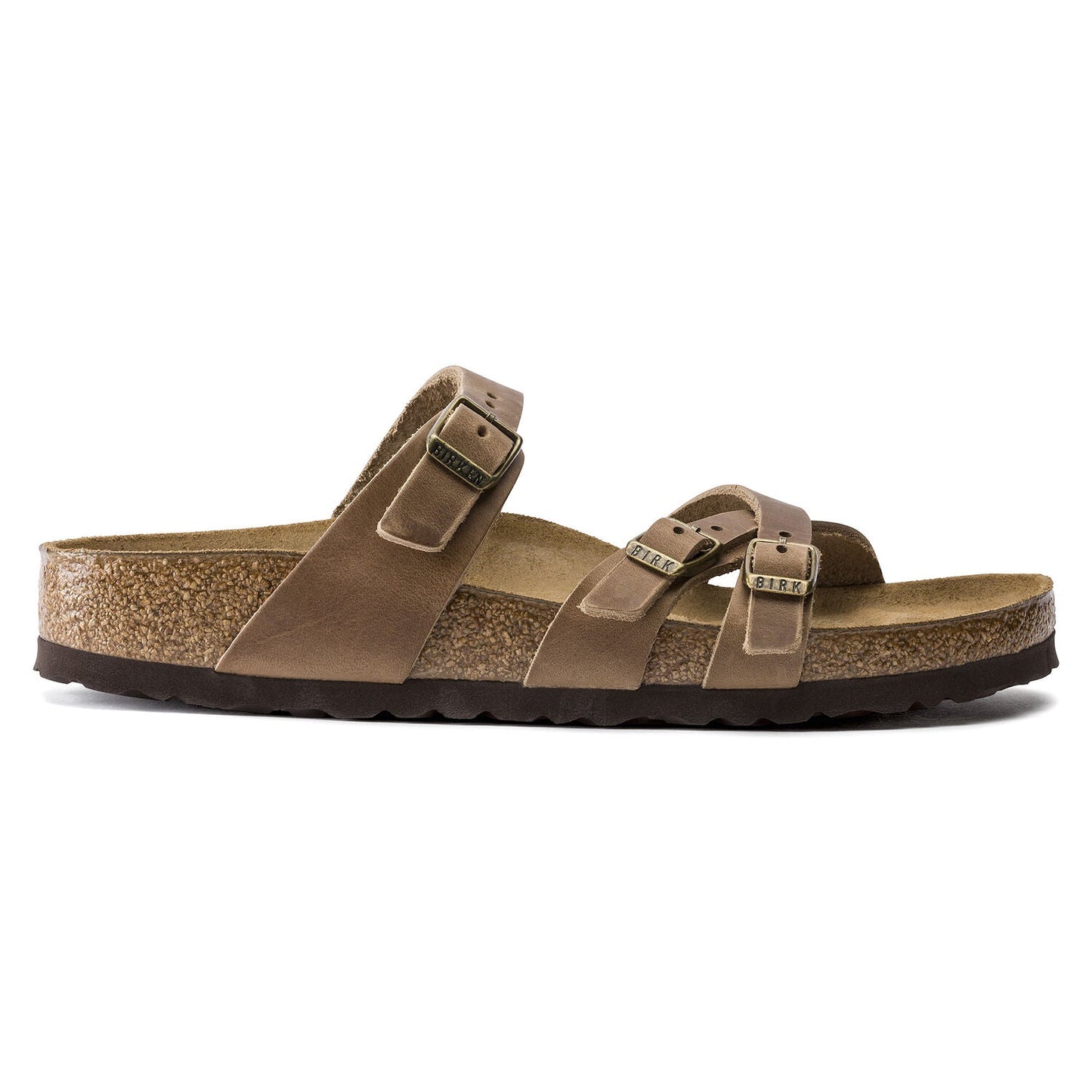 BIRKENSTOCK Franca Oiled Leather Sandals