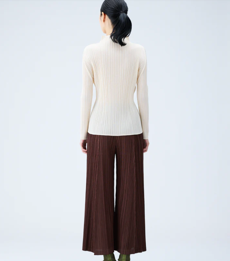 PLEATS PLEASE ISSEY MIYAKE Women Thicker Bottom Pants