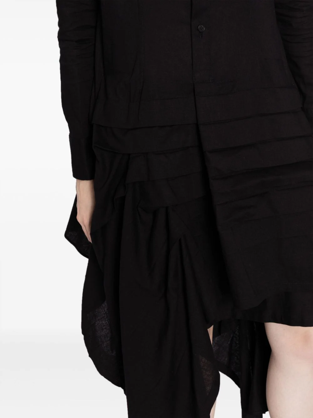 YOHJI YAMAMOTO Women Tucked Hem Dress