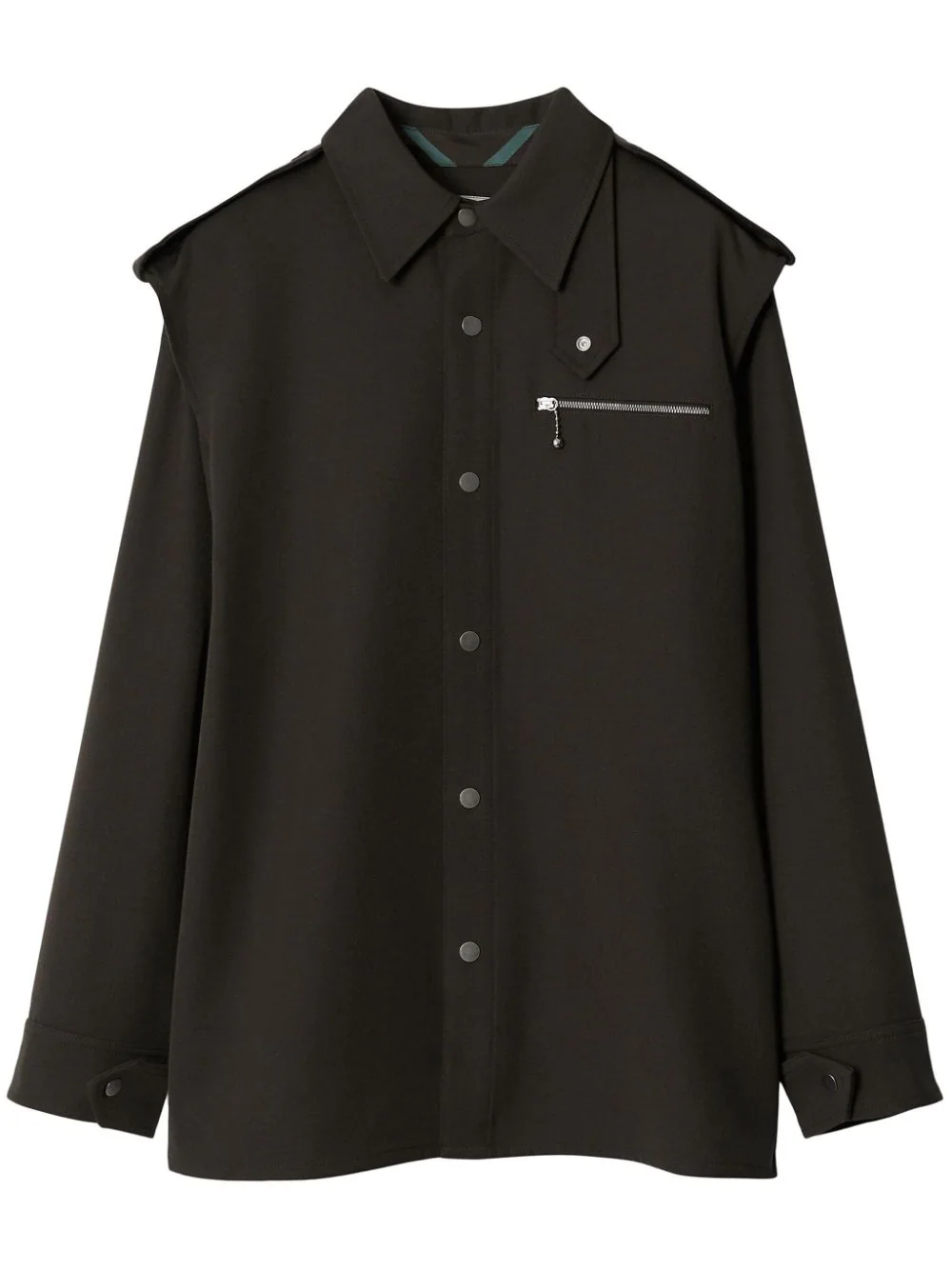 BURBERRY Women Wool Gabardine Shirt