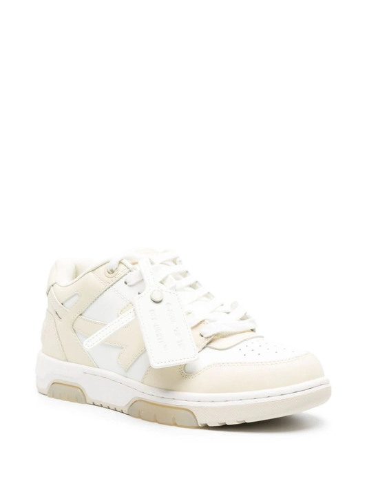 OFF-WHITE Men Out Of Office Low-Top Sneakers