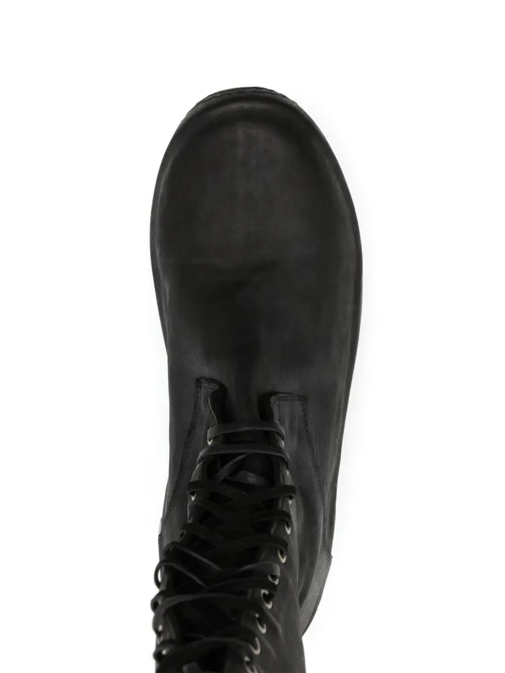 YOHJI YAMAMOTO POUR HOMME X GUIDI Men Front VS Lace-Up Zip Boots